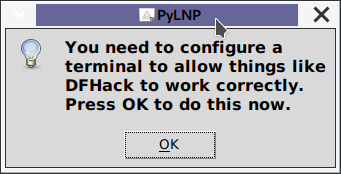 Voici l'écran d'accueil.